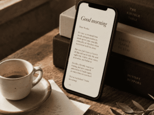 AmoreLetters — A Letter for the Two of You, Every Morning